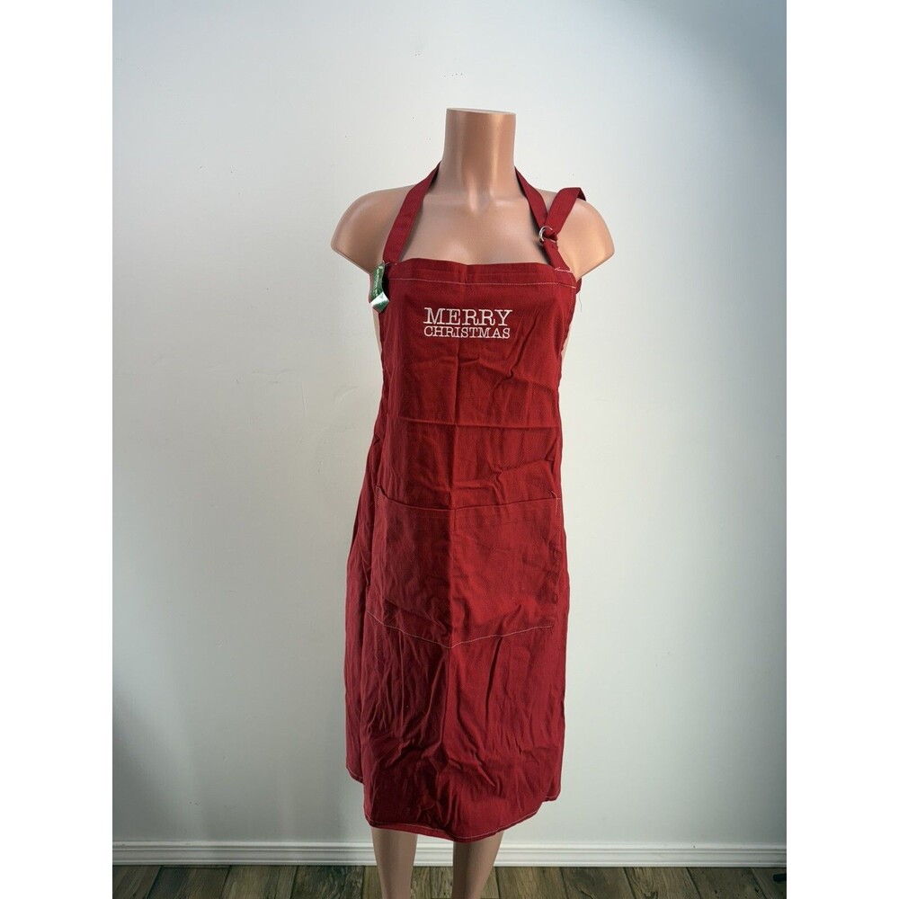 New Apron Christmas Holiday Funny Dinner Merry Cooking